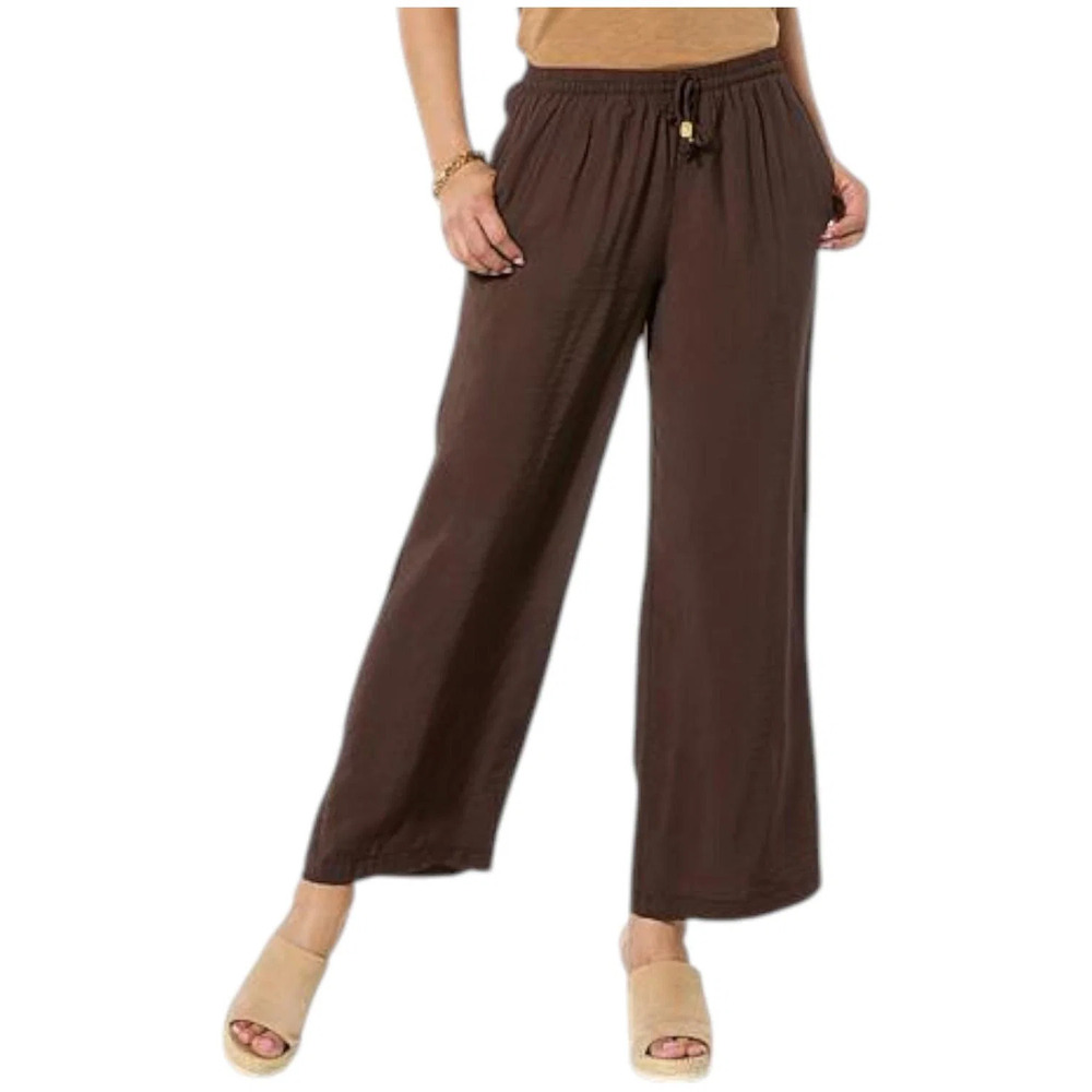 LB70 by Lloyd Boston Women's Arrival Drawstring Waist Pant Java - Regular